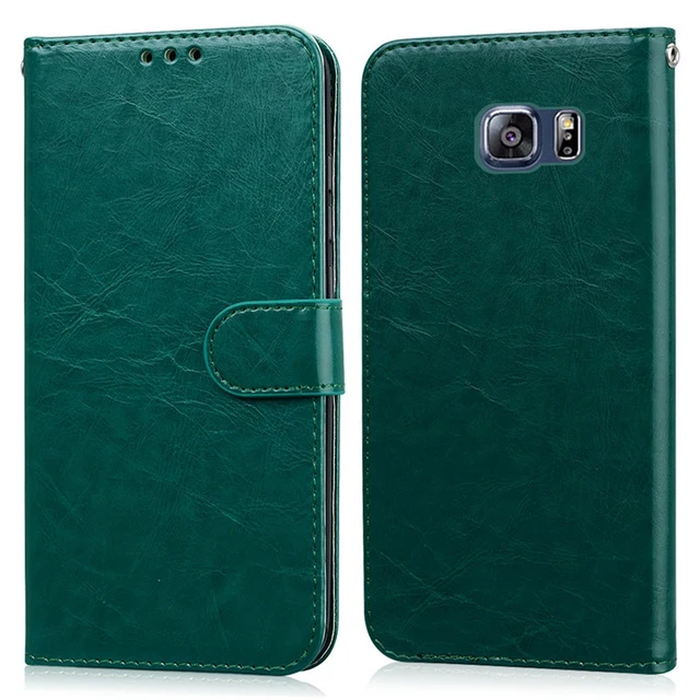 Leather Flip Case Samsung S6 | Phone Case Cover Samsung Galaxy - Samsung Aliexpress