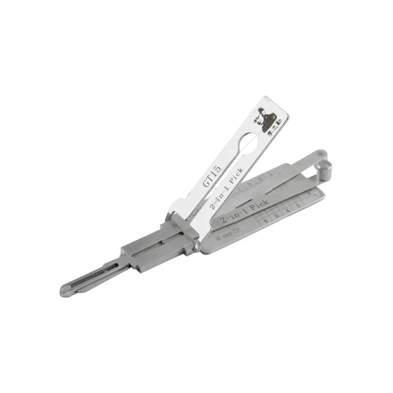 LISHI 2IN1 GT10 GT15 FÜR IVECO Fiat Lishi Pick Tool Schlosser Werkzeug Genaue Zahnlesung – Detail 8