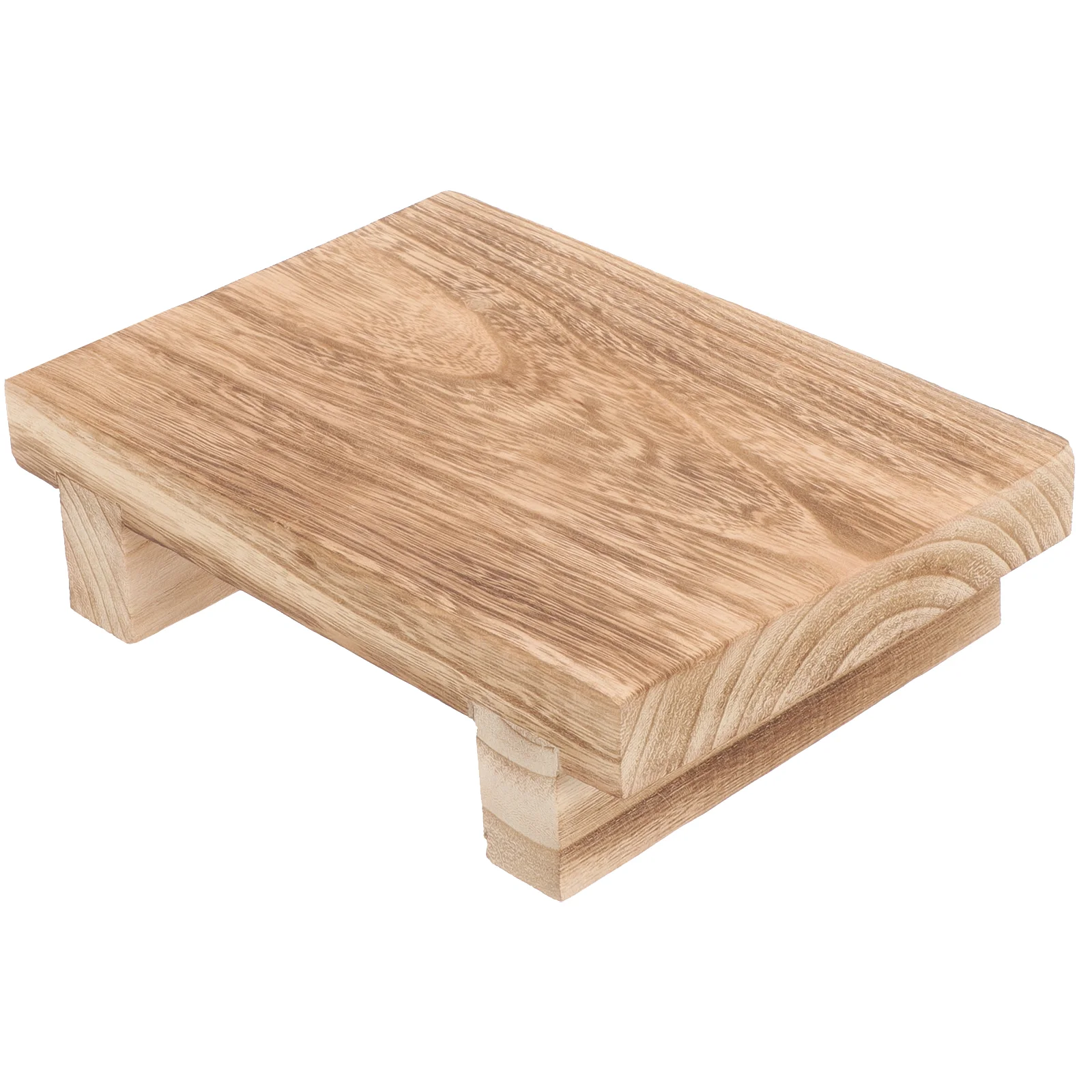 Wooden Foot Stable Support Lightweight Space Saving Home Furniture Kids Bench Bedroom Bedside Toddler Footrest Wood