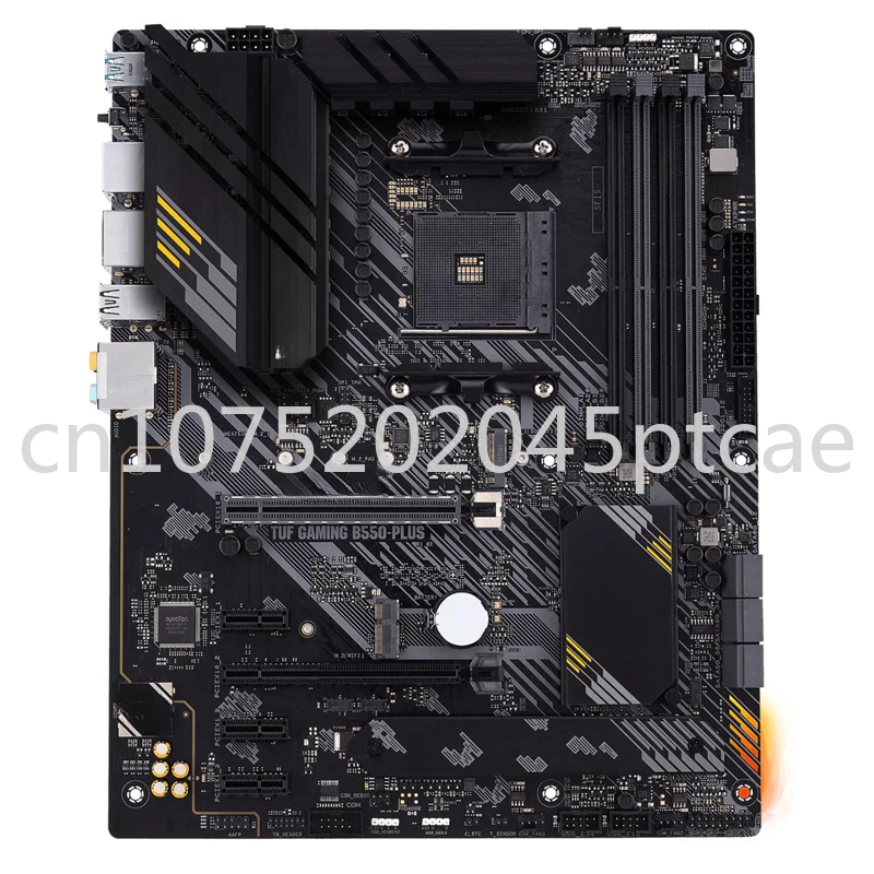 

TUF GAMING B550-PLUS AMD B550 (Ryzen AM4) ATX gaming motherboard with PCIe 4.0, dual M.2, 10 DrMOS power stages, 2.5Gb Port
