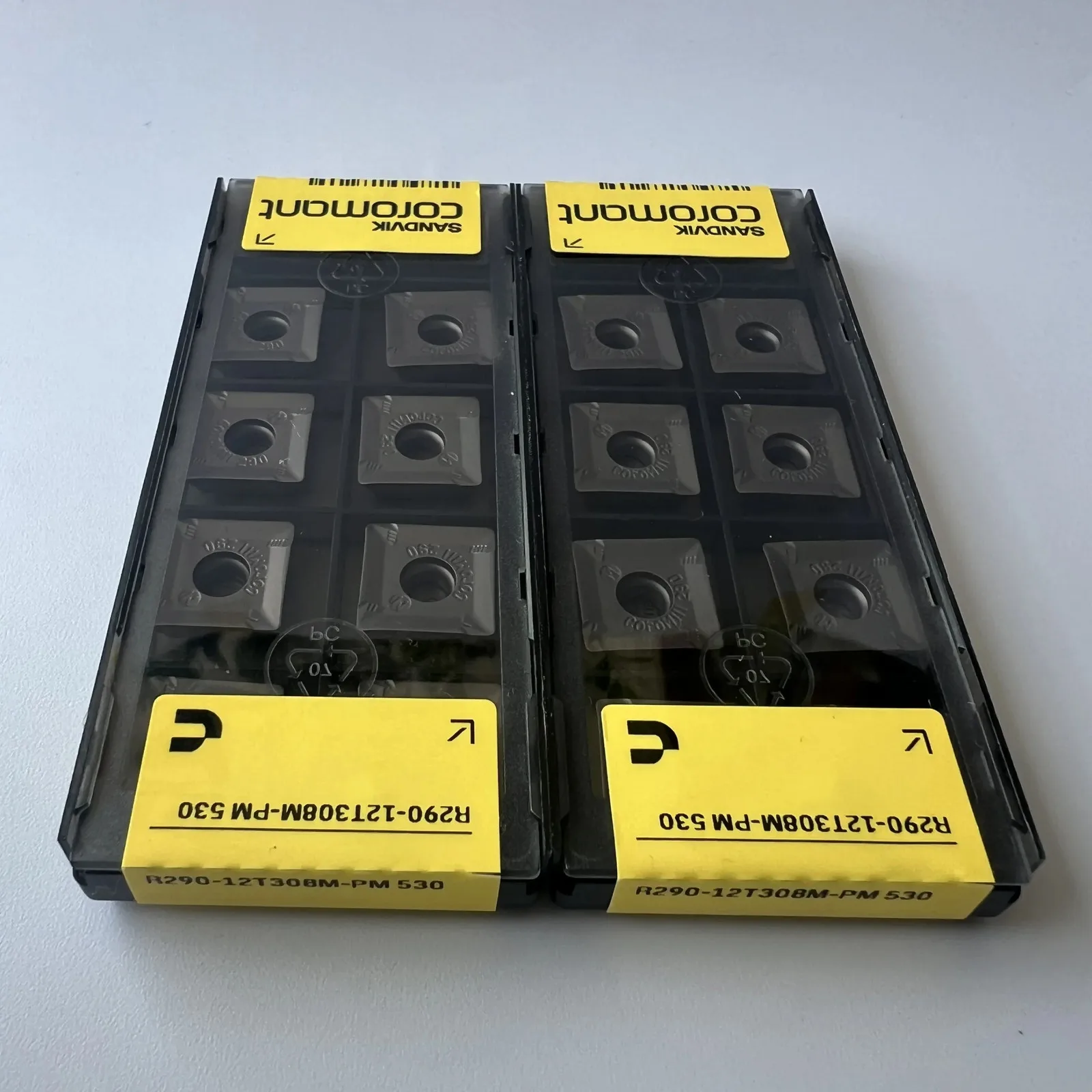 SANDVIK / R290-12T308M-PM 530 / Hard alloy CNC Blade 10 Pcs ...