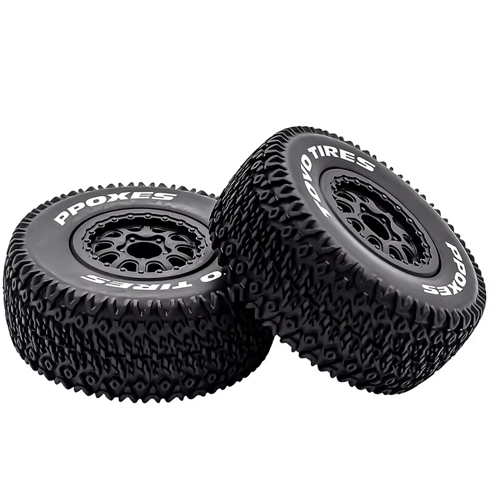 Комплект из 4 шин RC 1/10 112 мм с ступицей 12 мм для Traxxas Slash Arrma