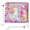 2024 Kids Makeup Set Cute Stress Relieve Cosmetic Set Nail Polish Art Set Gem Stickers Lip Gloss Set Kids Toys 4