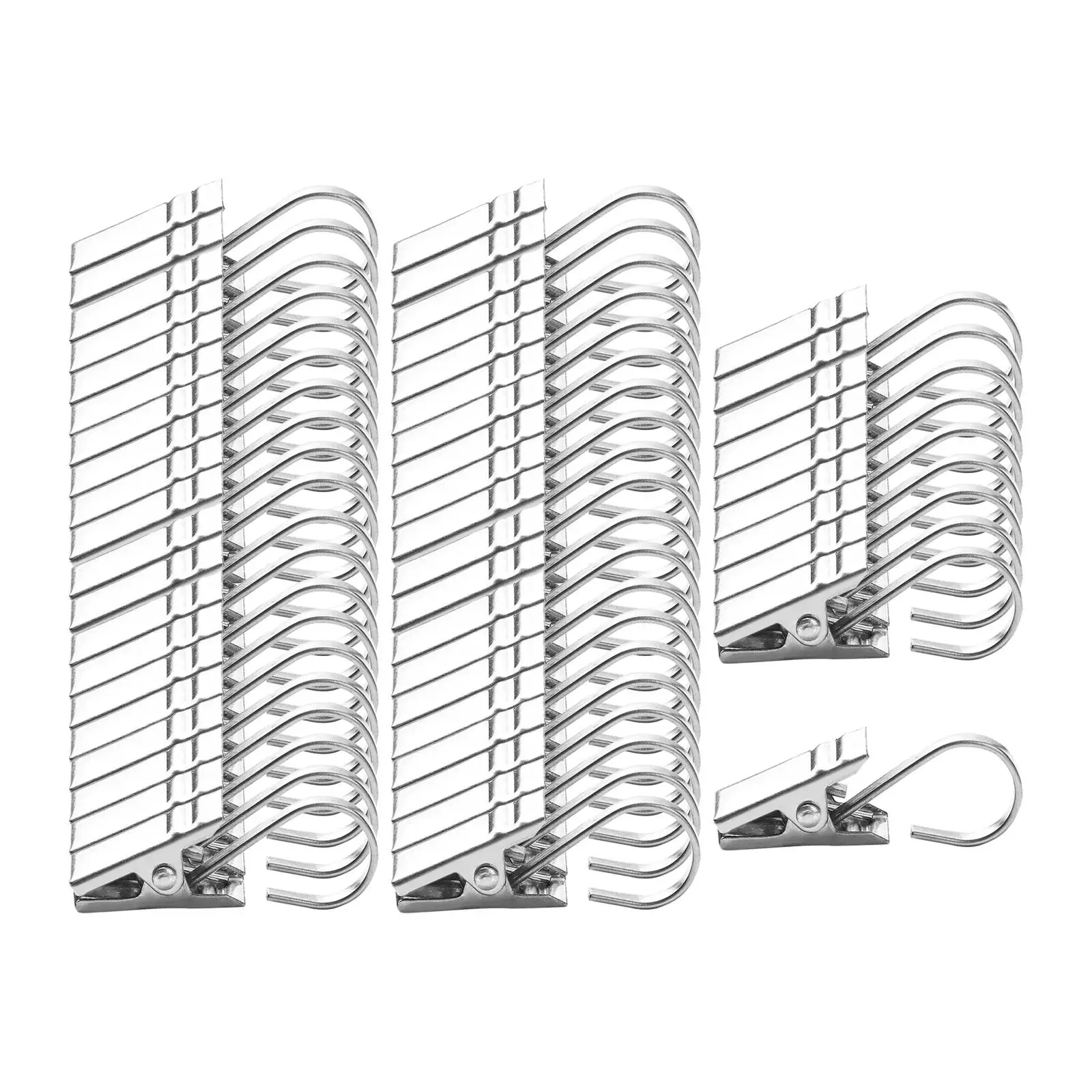 

50Pcs Window Curtain Clips Wire Holder for Photo Home Decoration Tapestry