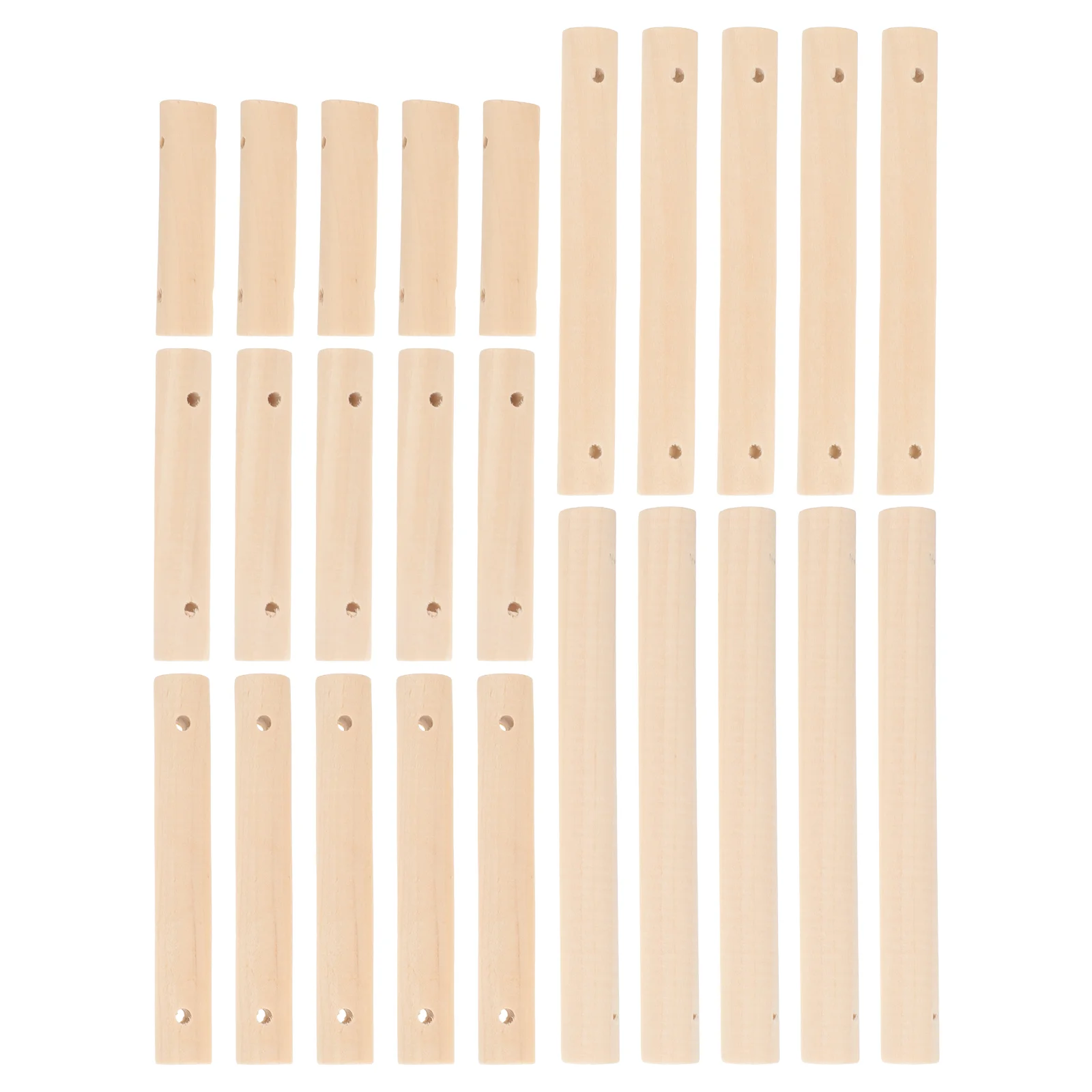 

Unfinished Wooden Rods Wood Material DIY Wood Cylinder Sticks DIY Crafts Supply