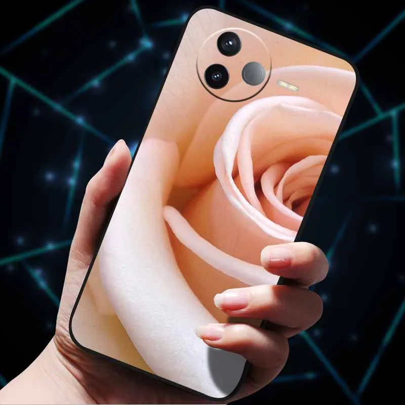 Cartoon Painted Soft Silicon Phone Case - TPU Protective Cover