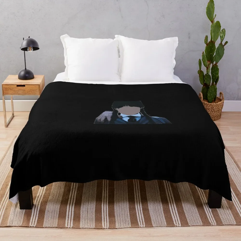 

Wednesday and Thing Throw Blanket blankets and throws Soft Cute Plaid Blankets