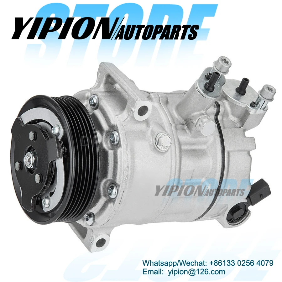 Compressore Ac Per Volkswagen Passat Cc 2.0L 2009/90-16 Eos 2007/90-16 Muslimexmuslimexmuslimexmuslimb 1 K0820803