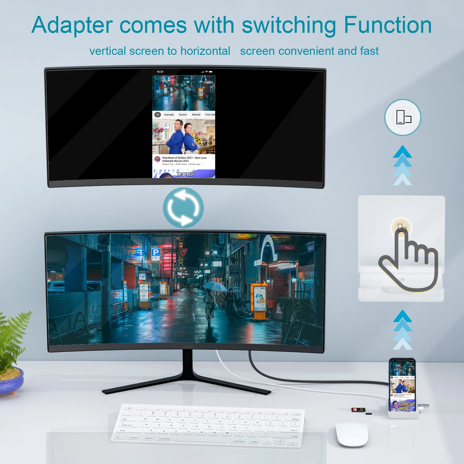 Lightning to USB3.0 OTG HDMI Digital AV Adapter/Cable Lightning to RJ45 Ethernet Lan Docking Station