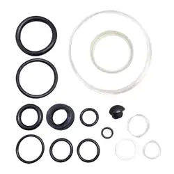 Professional Car Repair Floor Jack Seal Kit - Complete O - Ring Accessory Set for Enhanced Vehicle Maintenance (Black)