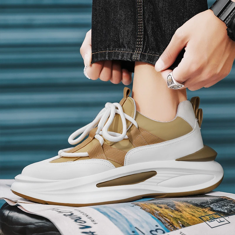 Original Men's Fashion Sneakers High Quality Male Casual Sports Shoes Luxury Designer Stylish Footwear 2023 Trends Free Shipping