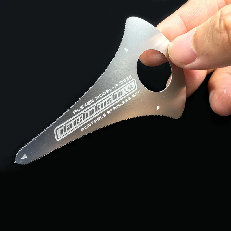 Portable Hand Saw Military Model Hobby Plastic Plate Cutting Tools Stainless Steel Saw Blade