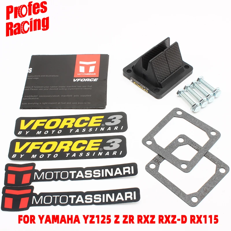 

Reed Valve VFORCE 3 v3144 For Yamaha YZ125 YZ 125 RXZ RXZ-D Y15ZR Y125Z RX115 Vintage Motorcycle