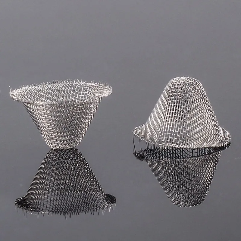 Smoking Accessories Tobacco Smoking Accessories Smoking Pipe Filters 10pcs/20pc Tobacco Smoking Pipe Filter Mesh Crystal Pipe Tobacco Screen Filter Net Shisha Hookah Combustion Net Mesh