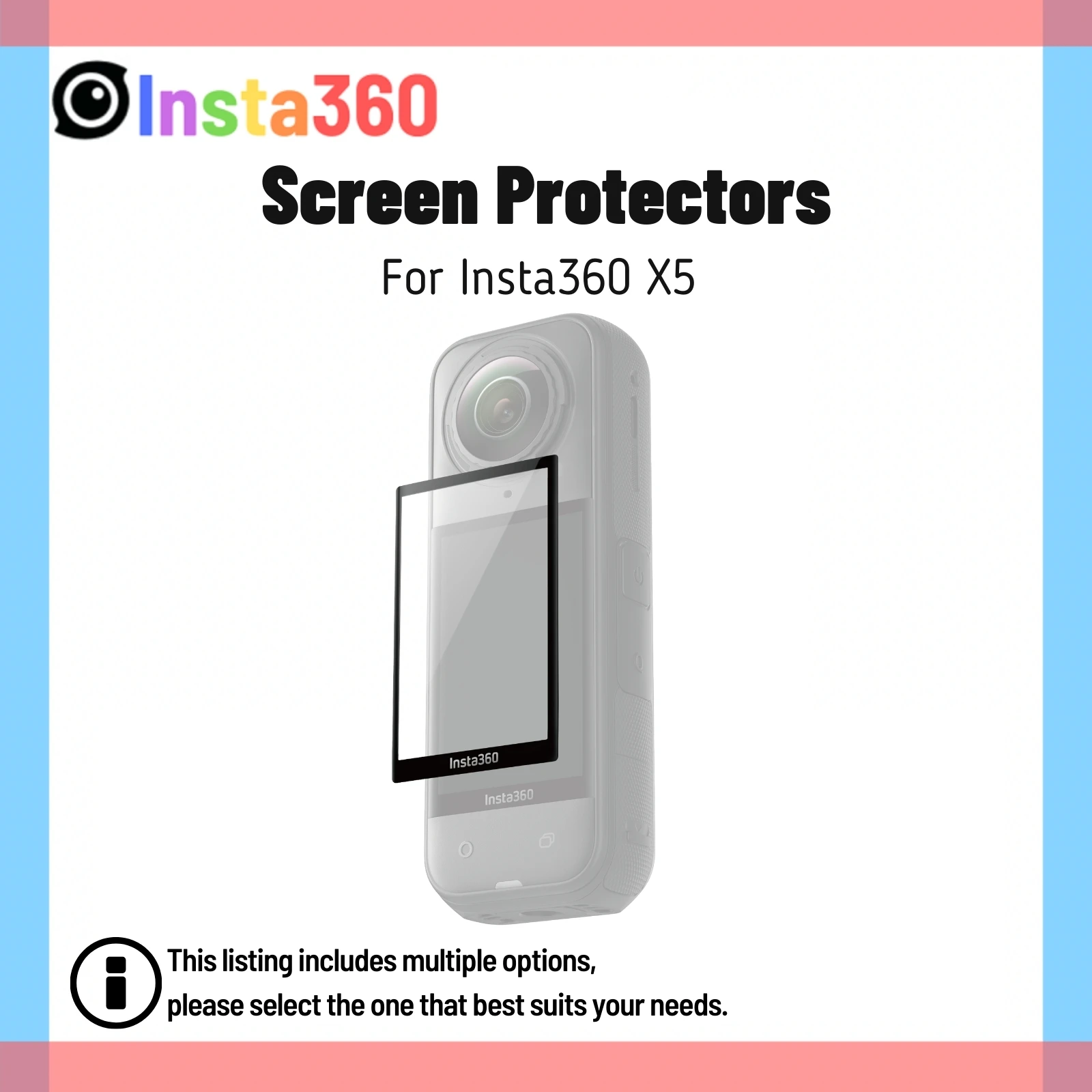 Insta360 Protezione schermo X5