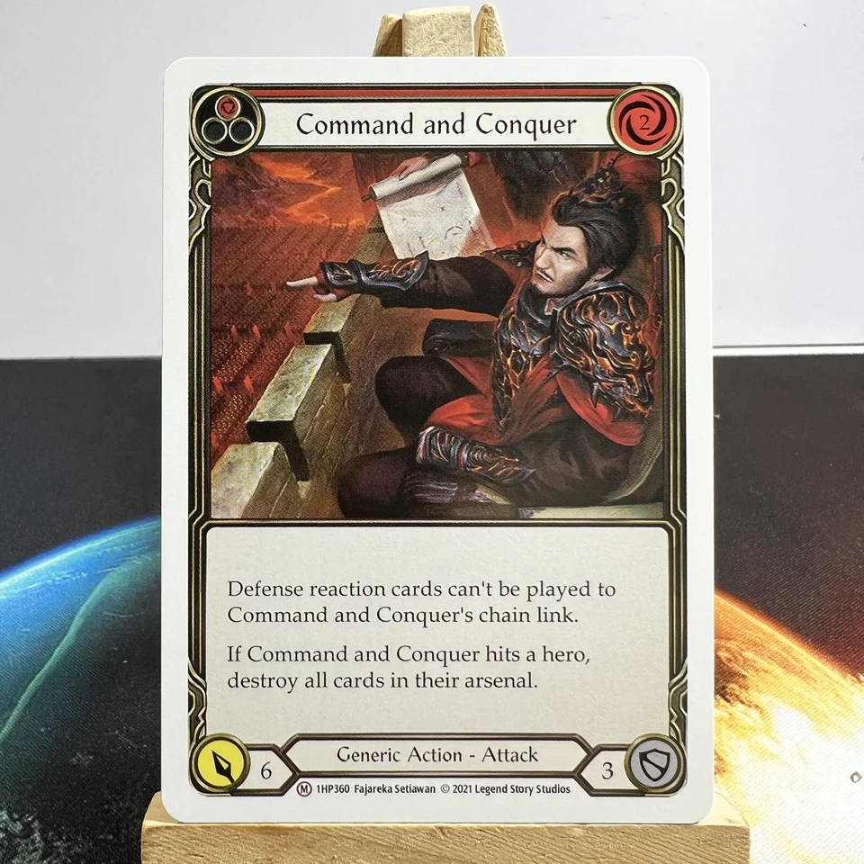 Flesh and Blood Command and Conquer 3枚 Command and Conquer ARC159 none foil Flesh and Blood proxy