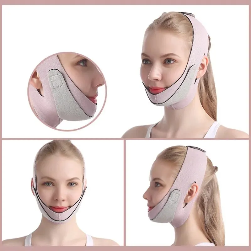 Facial slimming mask belt lifting double chin tight not strangling suitable all shapes