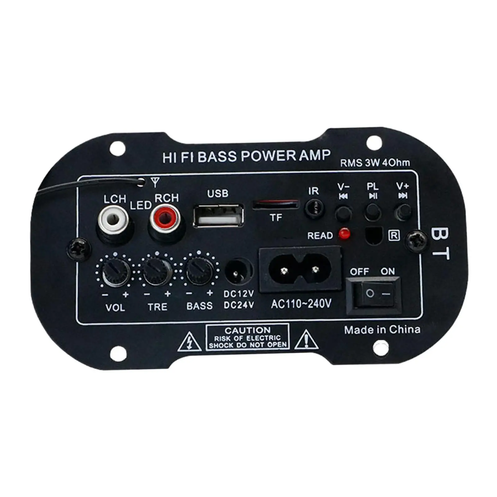 Mini Amplifier Board EU Adapter Universal Stereo Amplifier for Car DIY Store