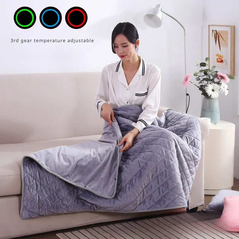 

Электрическое одеяло низкого напряжения для дома и офиса, 5 В, многофункциональная шаль с USB, одеяло с подогревом