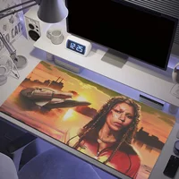 Singer Lava La Rue Starface Mouse Pad Protector Office Gaming Accessories Laptop Gamer Cabinet Non Slip 1