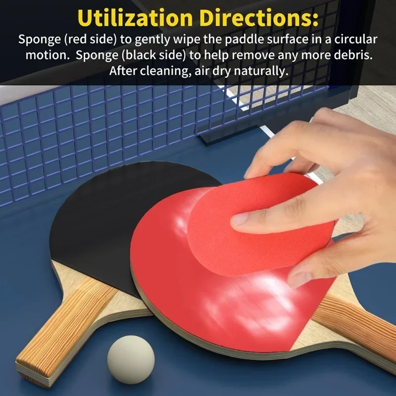 5/1pcs Table Tennis Racket Cleaner Rubber Sponge Eraser Use Table Tennis Cleaning Brush Racket Care Accessories table tennis racket cleaner