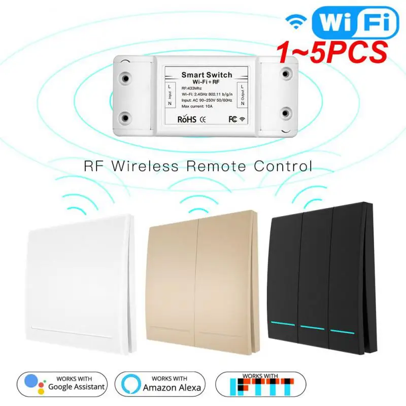 

Беспроводной смарт-выключатель с Wi-Fi и управлением через приложение