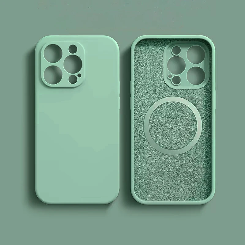 ตัวเลือกสินค้า ซิลิโคนเหลวรุ่นใหม่สำหรับเคสแม่เหล็ก Magsafe คุณภาพสูง