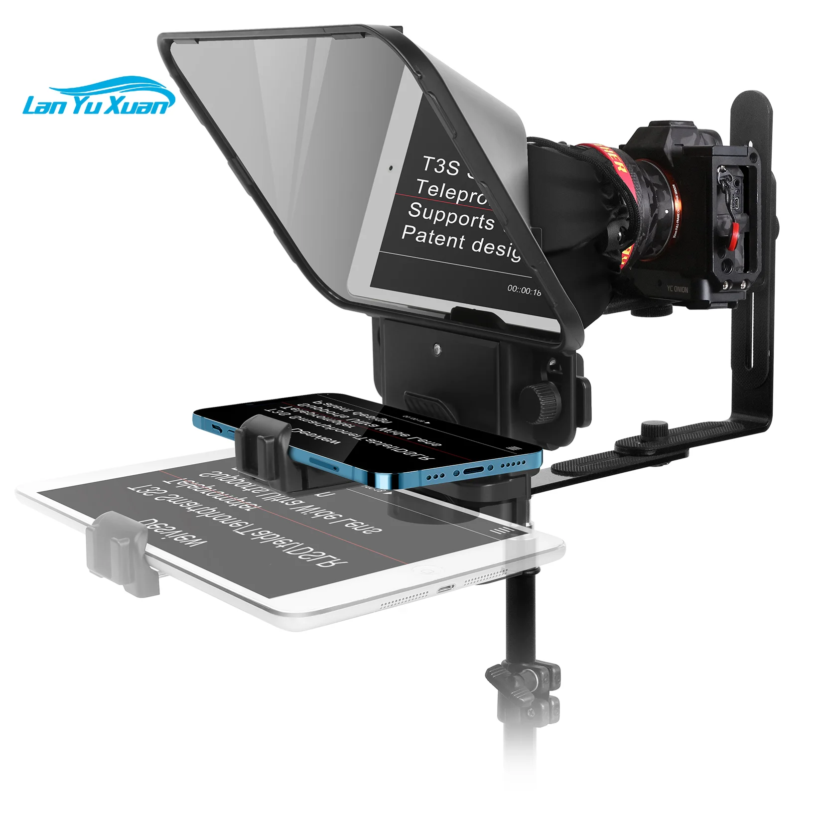 

Универсальный телесуфлер Desview T3S для смартфонов и планшетов до 11,9 дюймов с беспроводным пультом дистанционного управления и эксклюзивным приложением