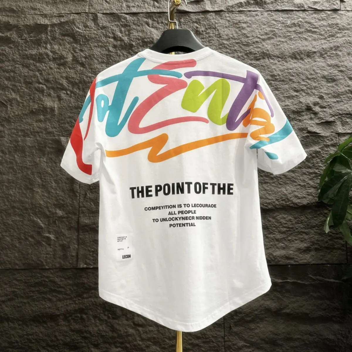 Camiseta estampada de algodón 100 % superior para hombre, estampado de acuarela, nueva moda, camisetas geniales para hombre, camisetas XL de lujo de alta calidad, ropa de calle S