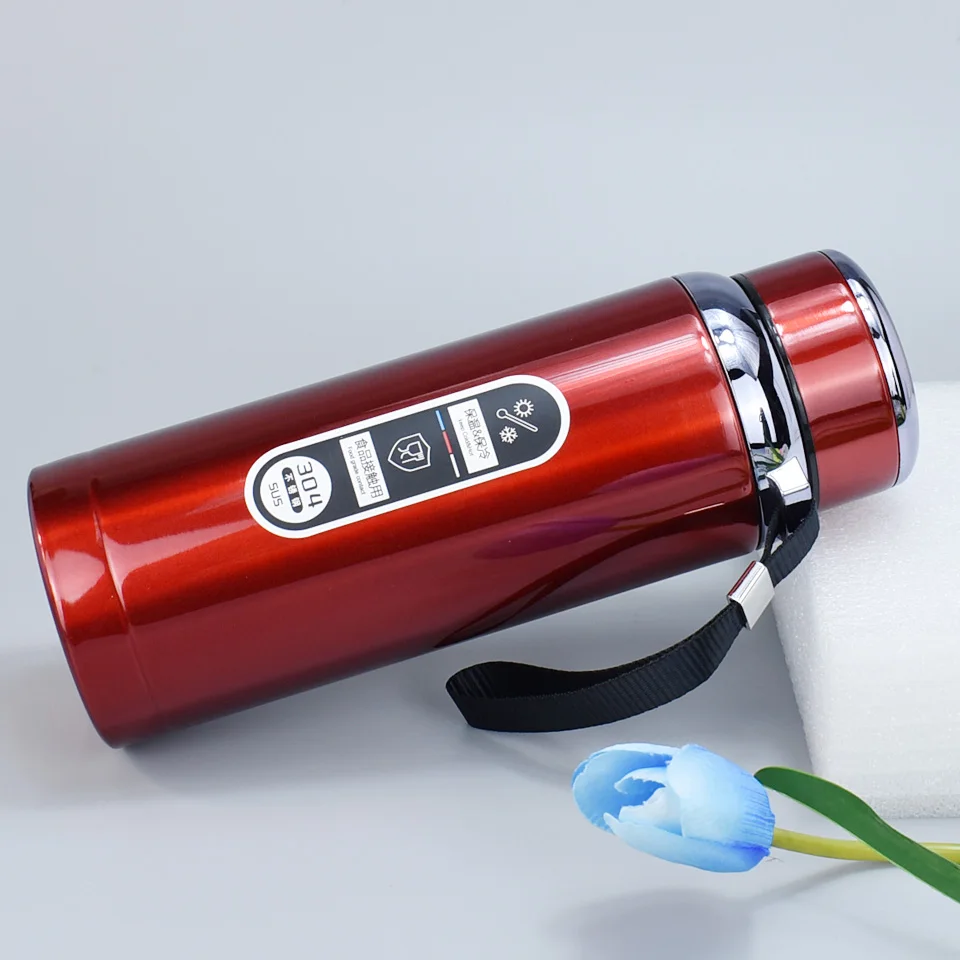 800Ml Stainless Steel Water Bottle Large Capacity Double Wall Thermos Bottle Outdoor Vacuum Water Flask Thermal Insulated Cup Hot And Cold Water Bottle