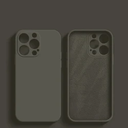 Premium Liquid Silicone Shockproof Bumper Phone Case - Luxurious Soft Cover for iPhone 11 Pro (Clay color)
