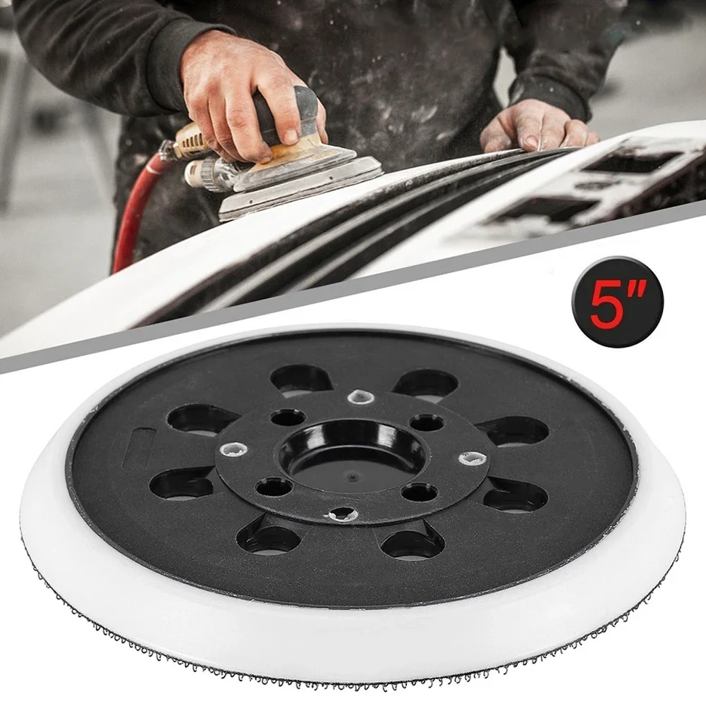 Pattino Abrasivo Autoserrante 125 Mm Compatibile Con Bosch PEX 300 AE 400 AE 4000 AE 125 Mm Levigatrice Eccentrica Di Poweka 89798510
