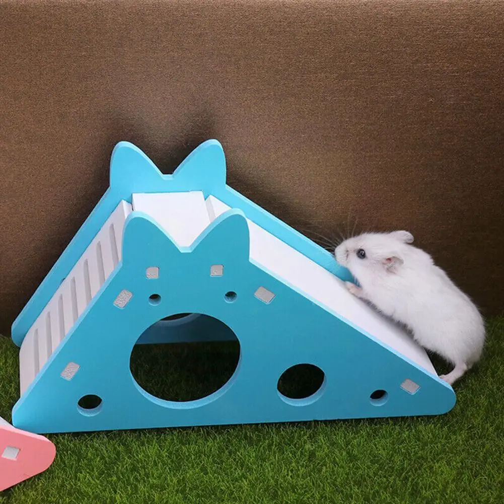 Pet Exercise Toy Pet Toys Hamster Climbing Toy Hamster Toy Hamster Slide Toy Pet Hamster House Villa Cage Ladder Exercise Toy For Mouse Rat Guinea Pig Assembled Acces G8v1