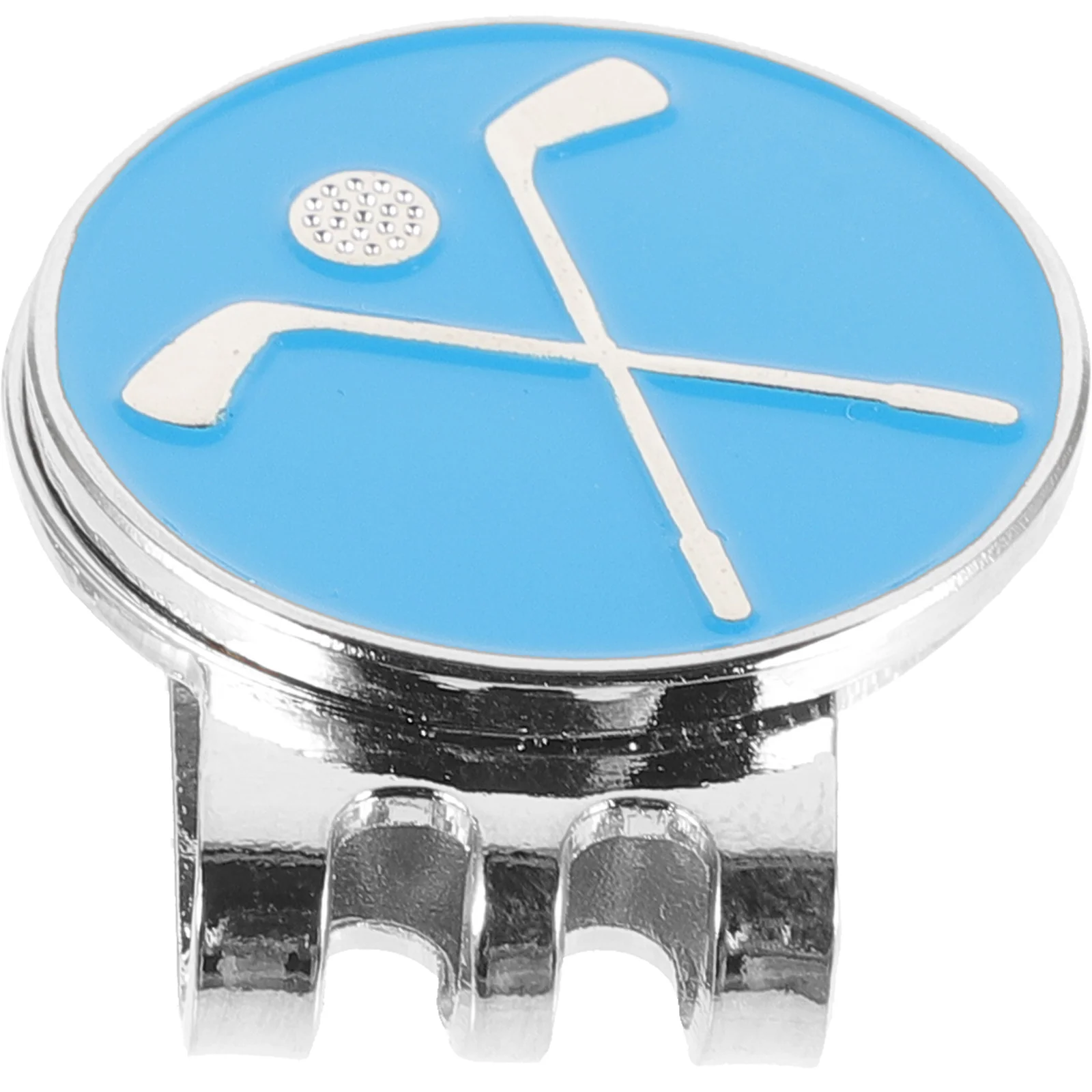 

Golf Man Balls Hats Golfing Supply Bags Clips Zinc Alloy Iron Marker Convenient Metal