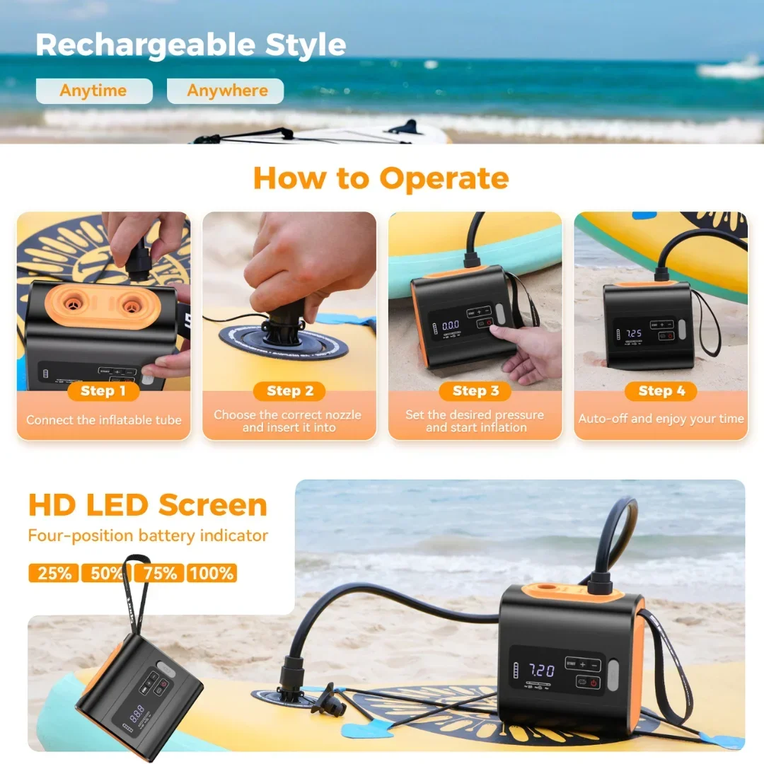 Portable Wireless Air Pump 5