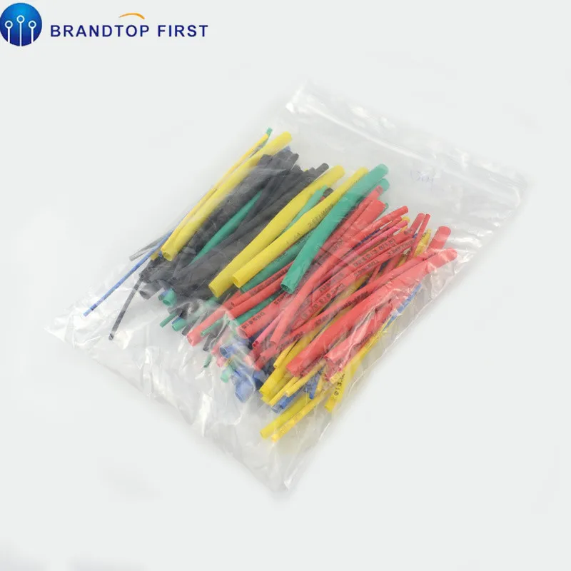 funda termoretractil para cables Assorted PE Heat Shrink Tube Cable Sleeves  Wrap Wire Set - AliExpress