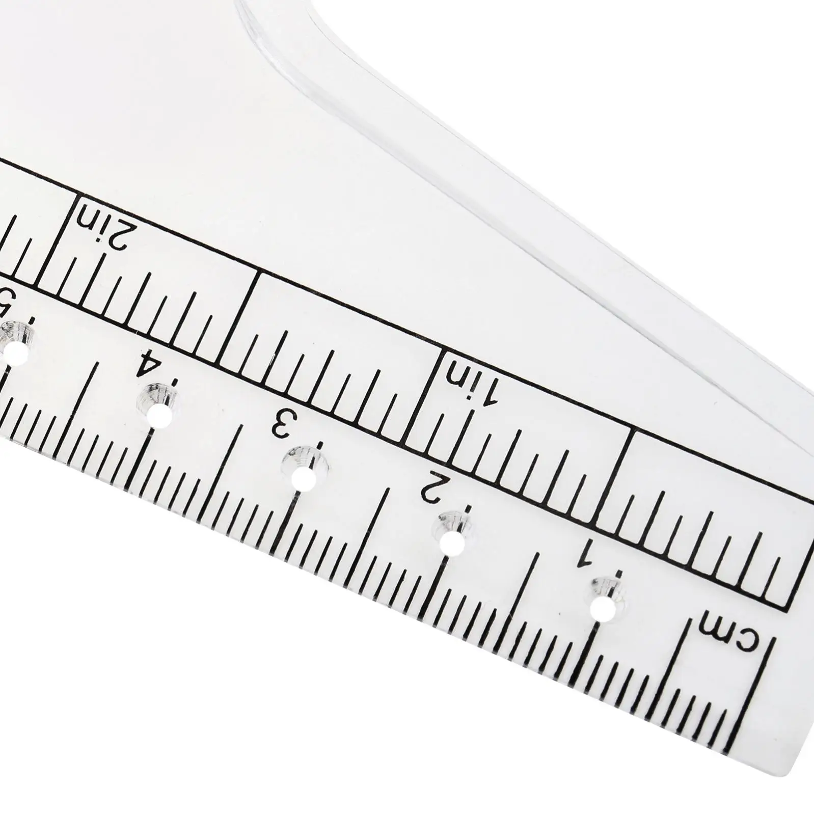 Clear Metric Parallel Multi-purpose Drawing Rolling Ruler Level Ruler  Measuring Tools - Gauges - AliExpress