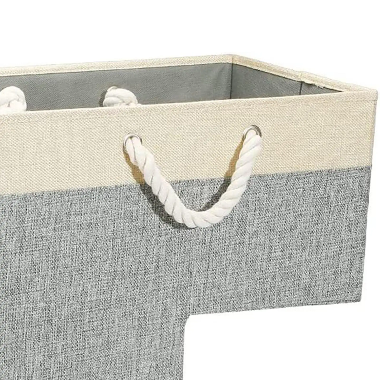 Stair Basket with Handles Stair Case Baskets for Office Decor Wooden Stairs