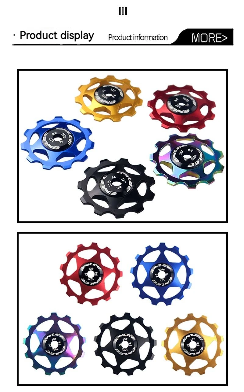 ENLEE Aluminum Guide Wheel Pulley for MTB