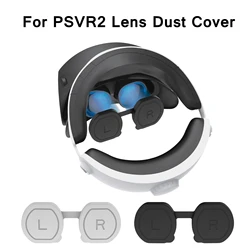Lens Dust-proof Cover for PSVR2 VR Glasses Anti-scratch Waterproof Silicone Protectors Cap for P-S VR2 PS VR 2 Accessories