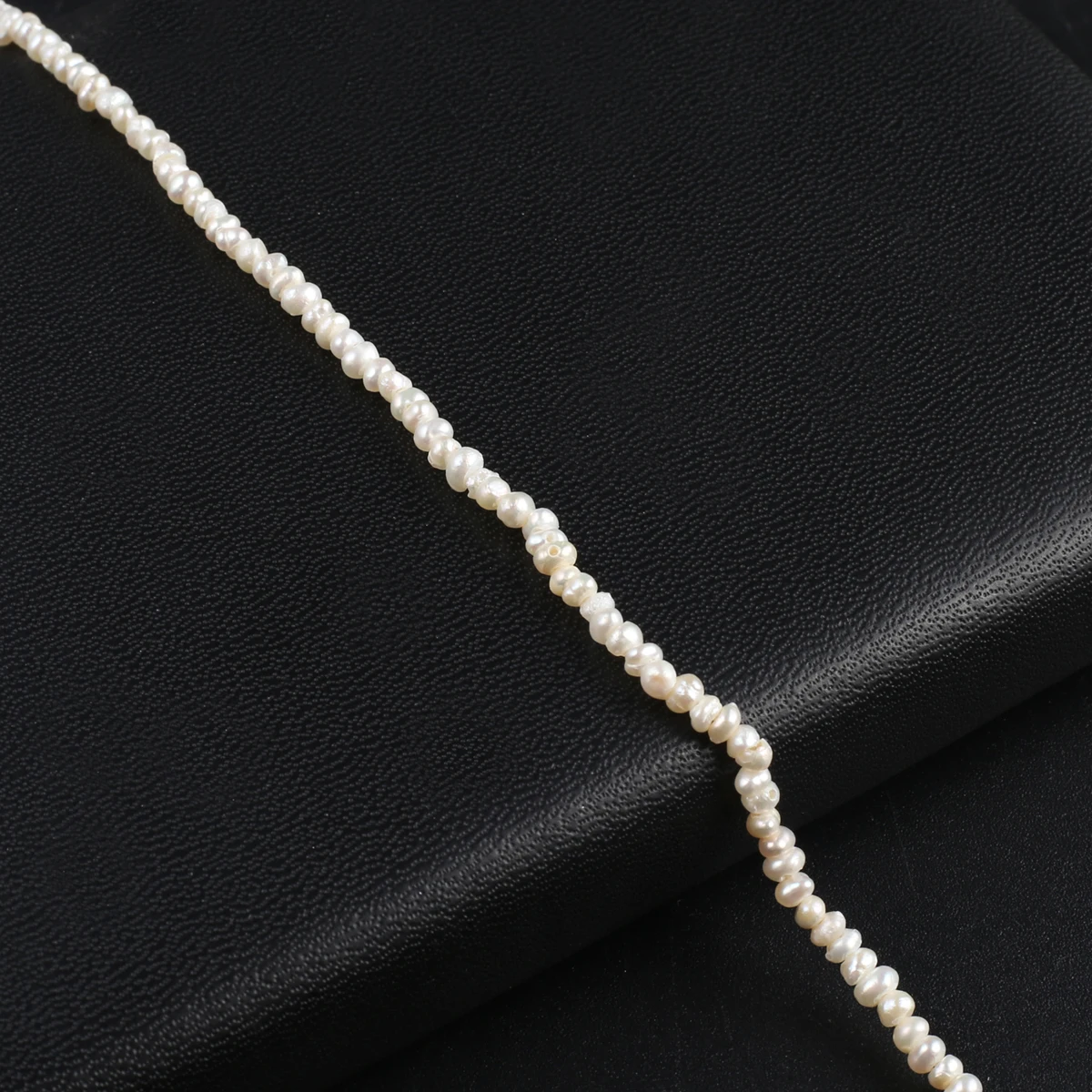 100% Natural Freshwater Pearl Irregular Beads for Jewelry Making DIY Bracelet Necklace Accessories size 2-3/3-4mm