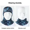 Men's Caps Cycling Balaclava Full Face Ski Mask Bicycle Hat Windproof Breathable Anti-UV Motocross Motorcycle Helmet Liner Hats 3