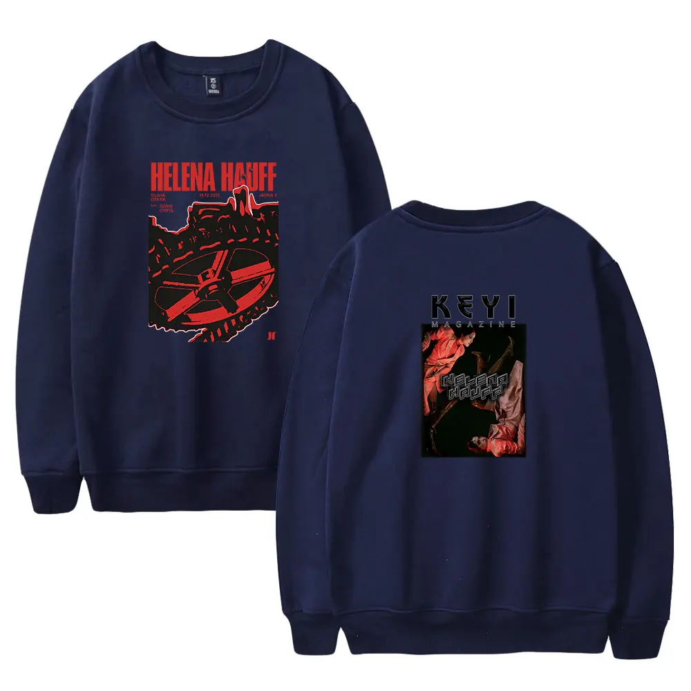 

Helena Hauff Merch Sweater Crewneck Capless Sweatshirt Men/women Hip Hop Pullover Style4