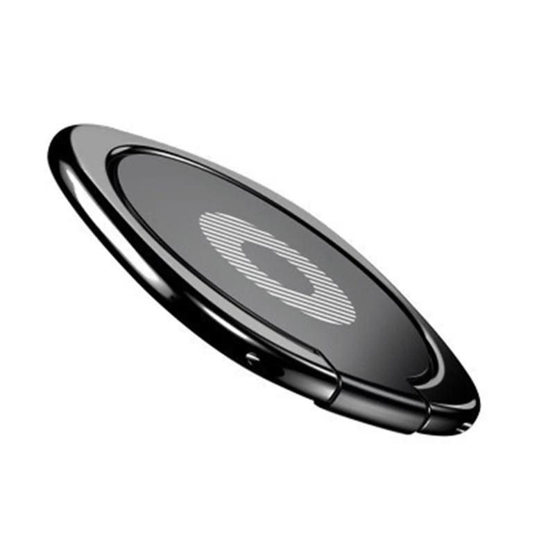 Ultra-Thin Rotatable Metal Phone Ring Holder and Desktop Stand