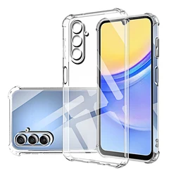 Clear Protective Phone Case - Universal Fit (For Galaxy A04S)