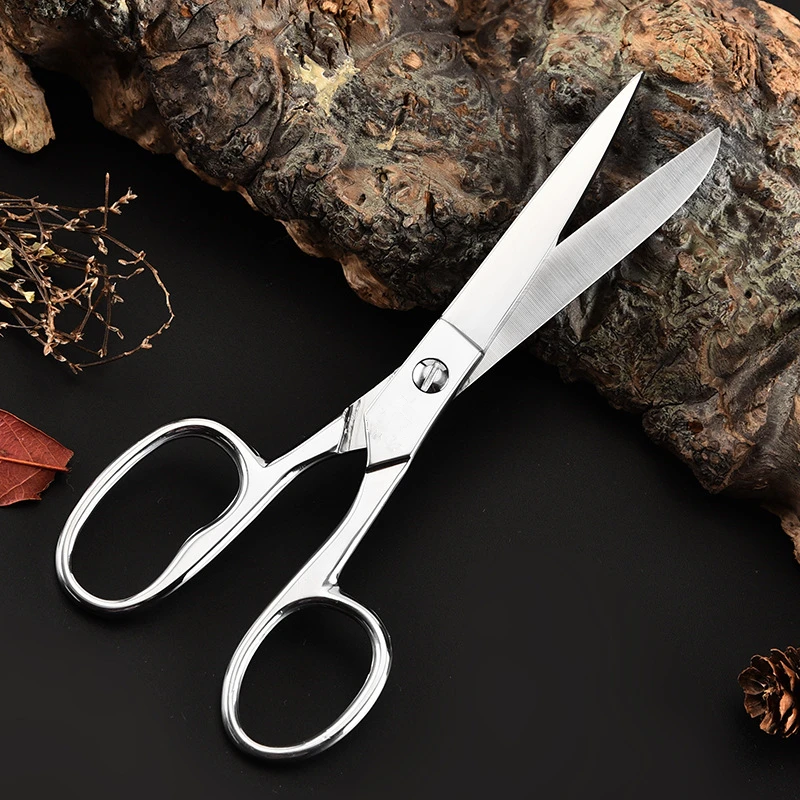 Ciseaux Couture Gaucher 2 Ciseaux Pour Gauchers 20,3cm - Acier Inoxydable - Pour Bureau, Couture, Travaux Manuels Ciseaux Bout Rond