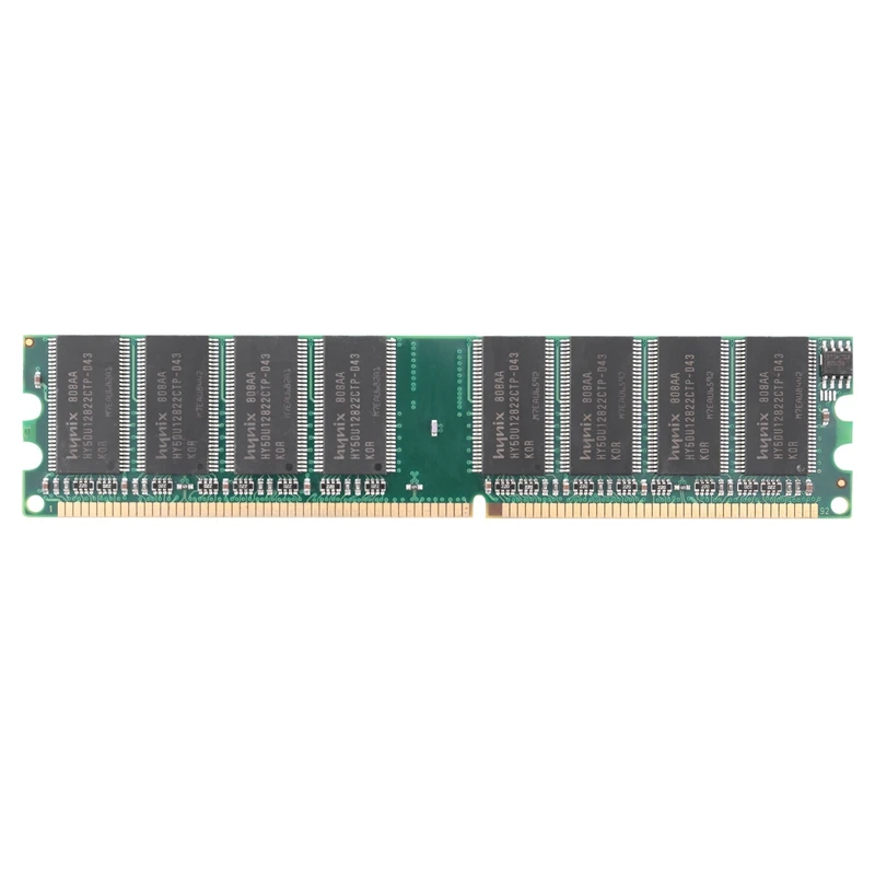 2X DDR 1GB PC ޸ Ram DDR1 ũž PC3200 400MHz 184   ECC ǻ ޸ 