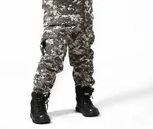  Outdoor Soft Shell Children Jacket Pants Kid Autumn Winter Warm Waterproof Fleece Clothing Camouflage Tactical Training Clothes 