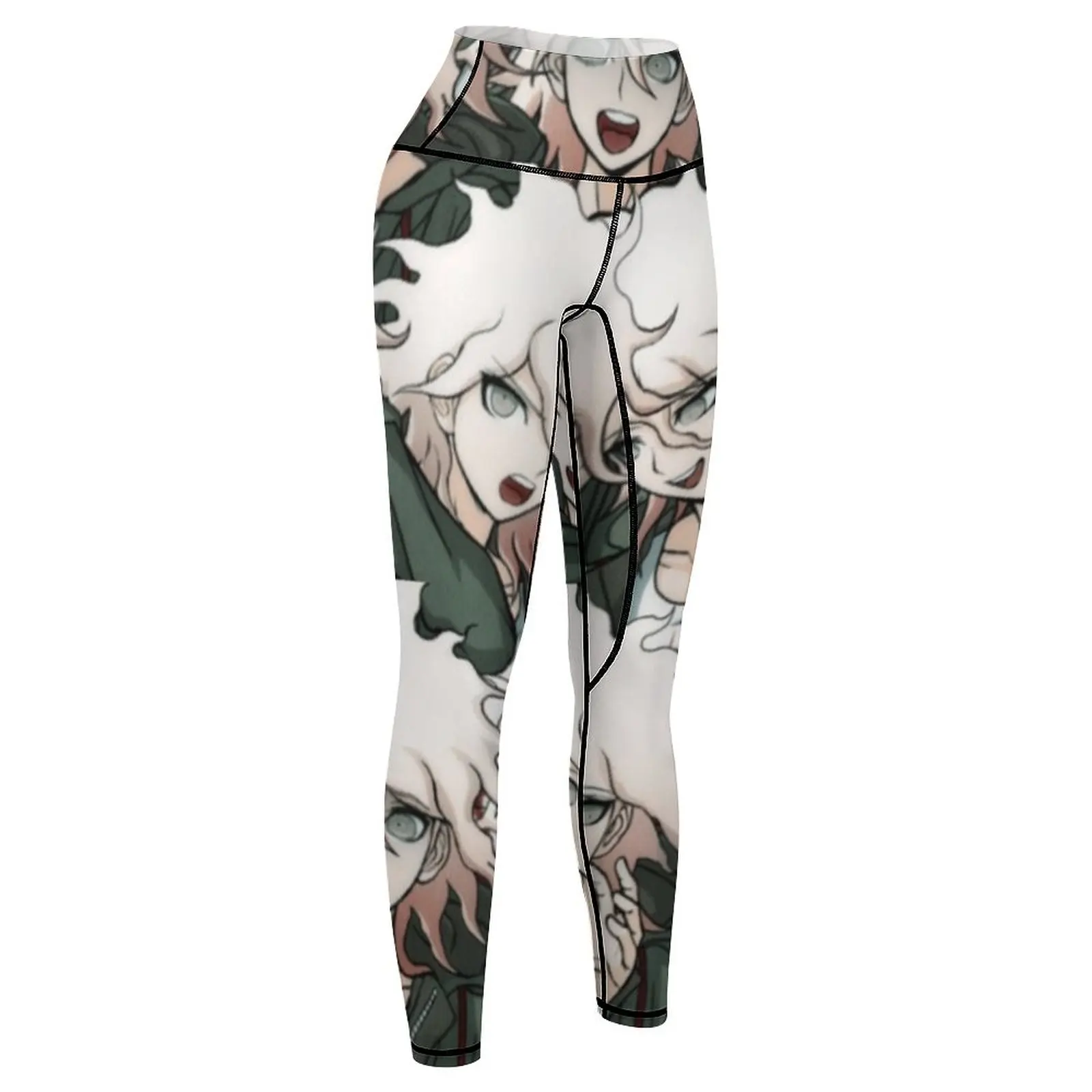 Nagito Komaeda Leggings Fitness's gym clothes Sports female Leginsy push up sport legging Womens Leggings
