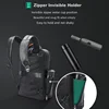 BOPAI Luxury Leather Men Leather Waterproof Backpack Fashion Business Travel Shoulder Bag 15.6Inch Laptop USB Charging Backpacks 4